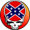 Grateful Dead Logo Dixie Skull Image